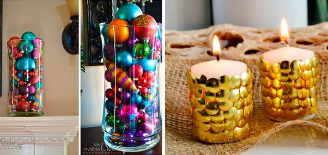 18 Ideias brilhantes de decorações para sua festa de Natal que você mesmo  pode fazer!