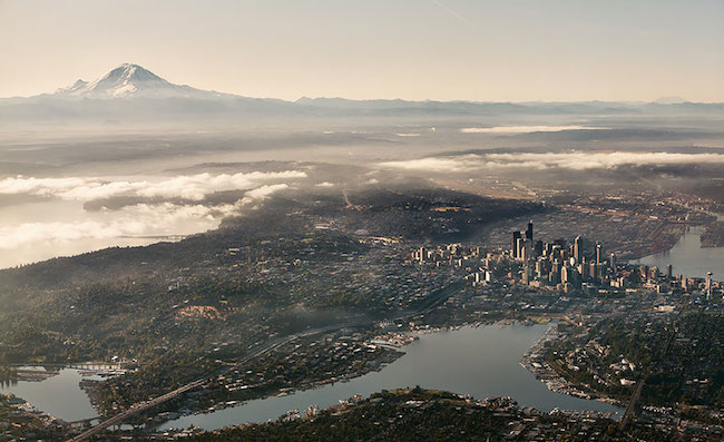 Emerald City from Above