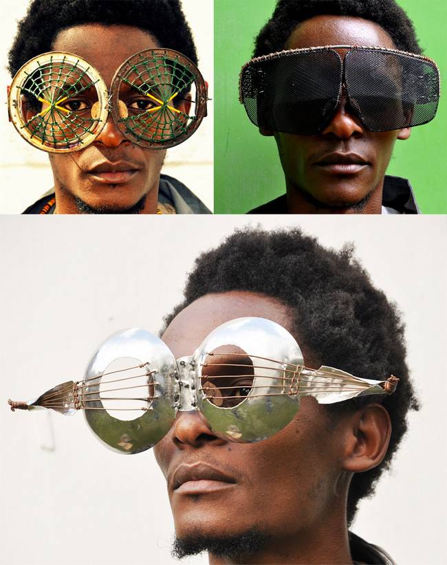 artista-queniano-cria-óculos-com-materiais-encontrados-no-lixo-4