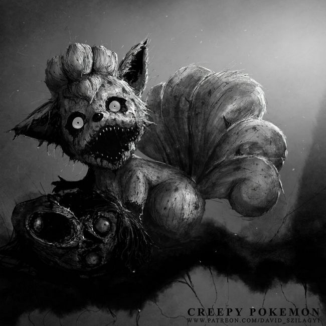 Artista reimagina Pokémons como se fossem monstros e o resultado